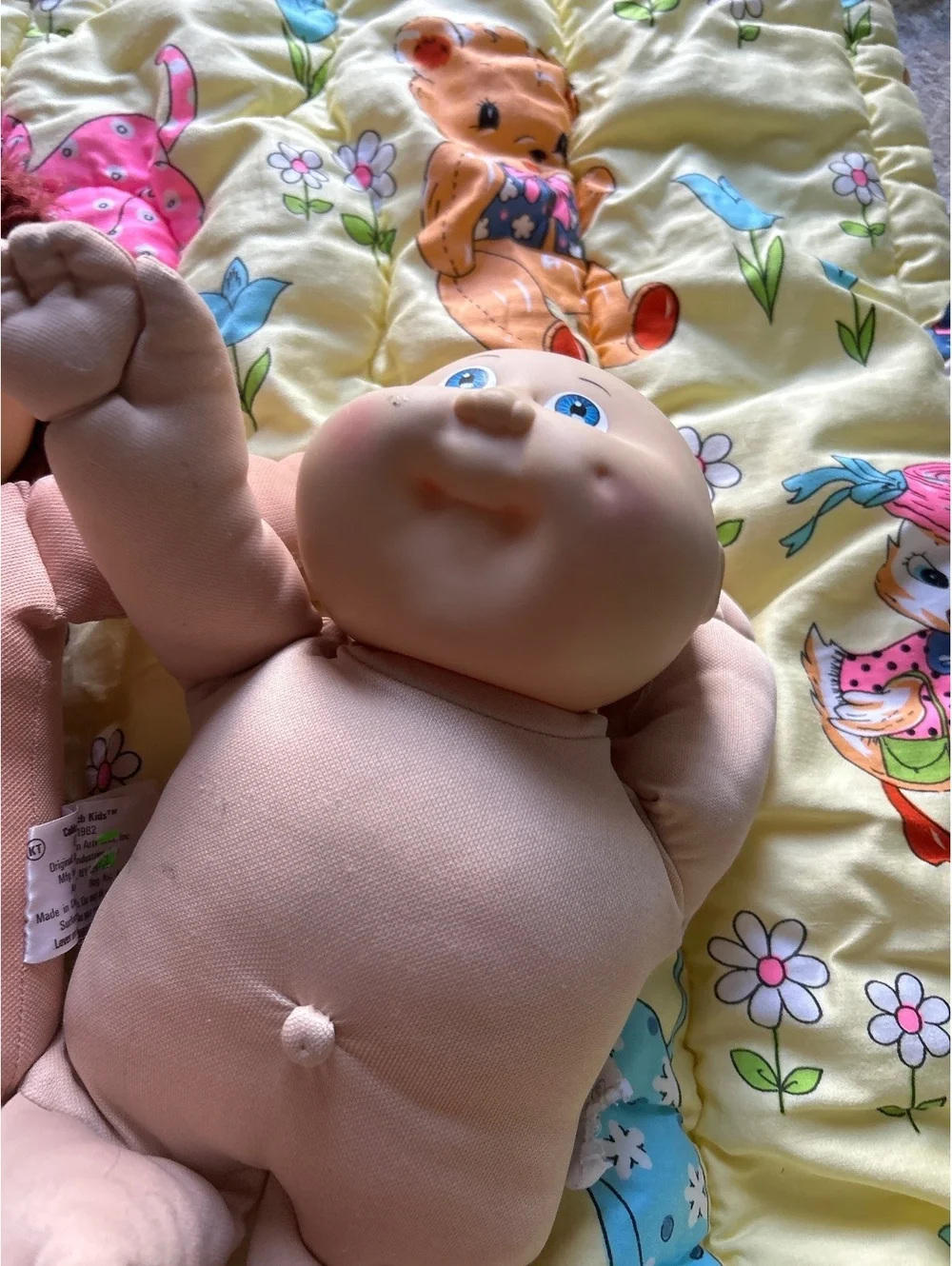 Set of 3 Vintage Cabbage Patch Kids Soft Body Dolls